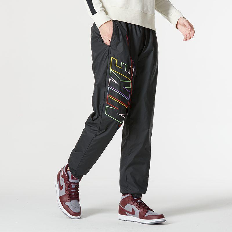 Nike Мужские вязаные спортивные штаны Черные DX0622-010