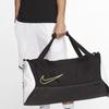 Nike Элитная баскетбольная дорожная сумка-дафл Черный/Белый/Металлик Золото Повседневная BA6163-011