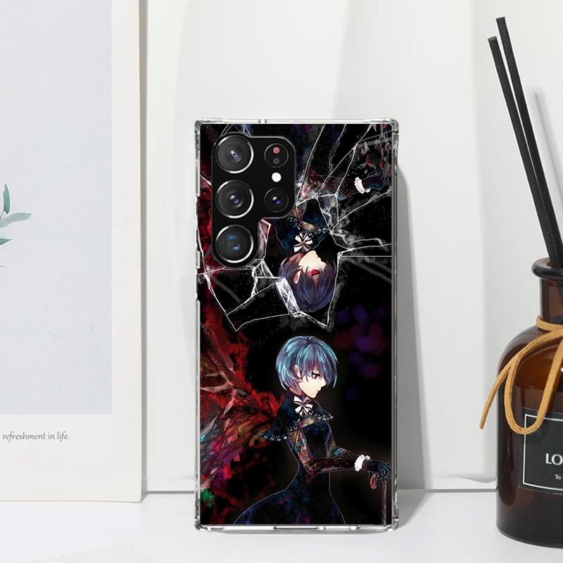 G-Ghoul Tokyo Touka Kirishima Phone Case For Samsung Galaxy S26 S25 Edge S24 FE S23 S22 Ultra S21 Plus S20 + Art Fundas Back Cov