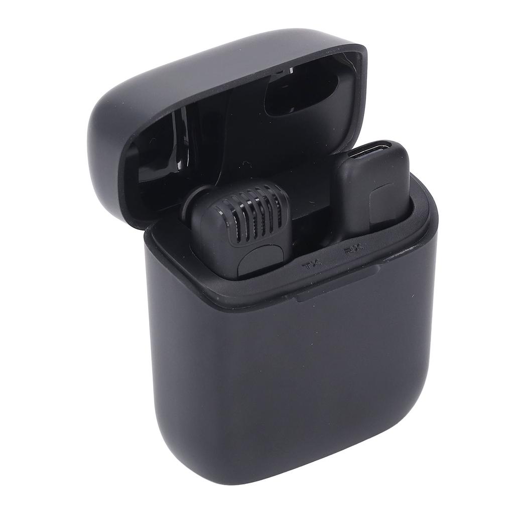 Беспроводная петличная микрофонная система USB C шумоподавление беспроводной микро конденсаторный микрофон 65 футов