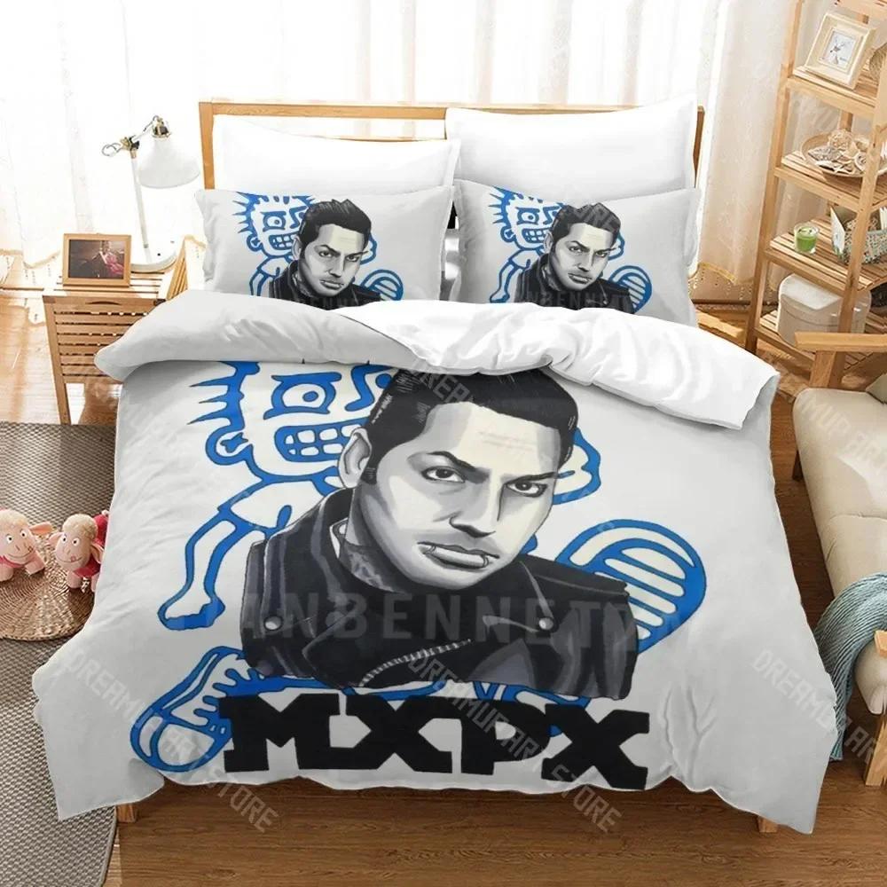 3D Print Mxpx Bedding Set Single Twin Full Queen King Size Bed Set Aldult Kid Bedroom Duvetcover Sets 3D Anime Bed Sheet Set