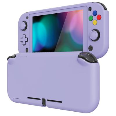 EXtremeRate PlayVital Кастомный Жесткий Чехол для Switch Включает Защитную Пленку для Экрана Lite, (лаванда)