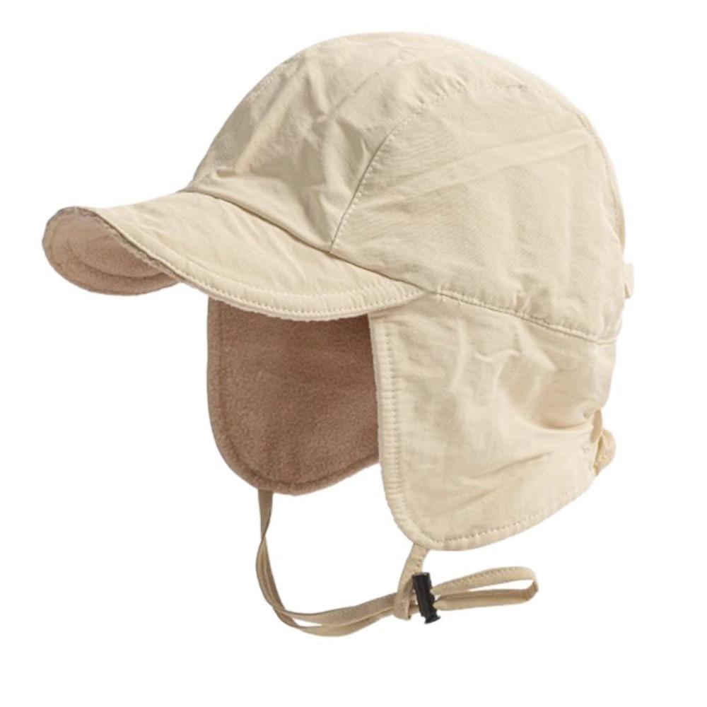 Ветрозащитная бархатная шапка-пилот однотонная зимняя шапка японская шапка-бомбер для улицы