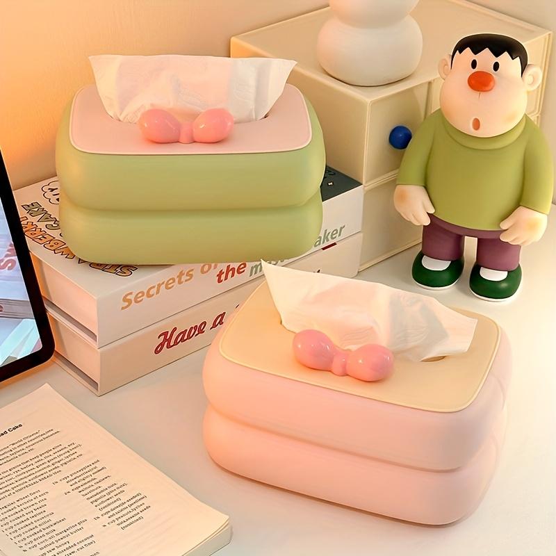 Домашняя кремовая коробка для салфеток в стиле для гостиной, журнального столика, обеденного стола и держатель для хранения бумаги в ванной комнате