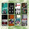 Чехол для телефона с рисунком рок-группы G-Gorillaz для Samsung S25,24,21,22,23,S30,Ultra,S20,Plus,Fe,Lite,Note,S10,S9, Черный Мягкий