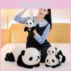Adorable Soft Plush Panda Doll Cuddly Bear For Girls Perfect As Sleep Pillow Gift