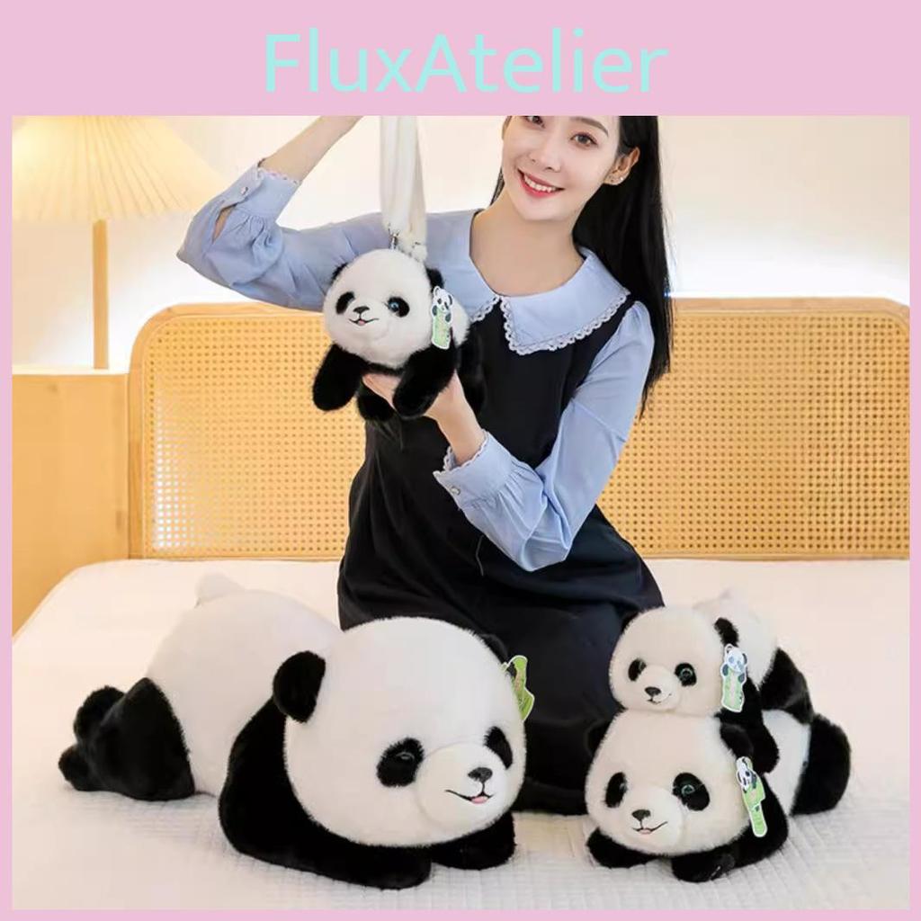 Adorable Soft Plush Panda Doll Cuddly Bear For Girls Perfect As Sleep Pillow Gift