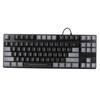 Mechanical Gaming Keyboard Multifunction 87 Keys Colorful Backlight USB Wired Keyboard for Games