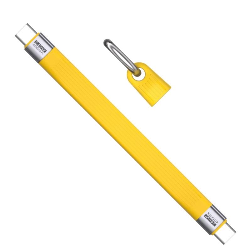 Гибкий ленточный кабель Type C — Type C 240 Вт Power Delivery Быстрая зарядка 40 Гбит/с Передача данных 8K Поддержка