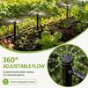 50PCS Plastic irrigation drippers on stake Black micro sprinkler emitter  Agricultural Planting