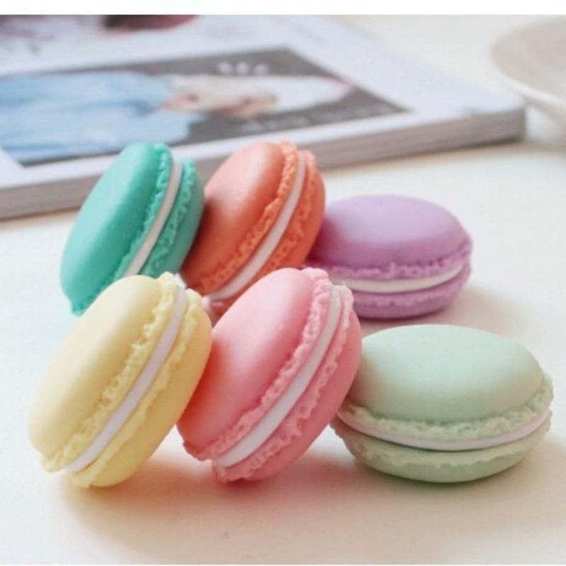Mini caja de almacenamiento de joyas estilo macarrón organizador portátil para accesorios pequeños