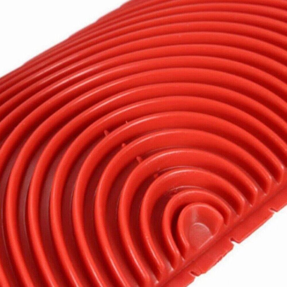 Резиновый ролик для имитации текстуры дерева, сделай сам, кисть для покраски стен, украшение дома, инструмент для текстурирования дерева