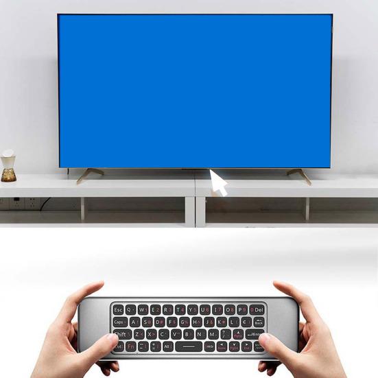 Многофункциональный беспроводной пульт ДУ с клавиатурой 2.4G, ручной пульт для Android TV Box, ПК, HTPC, Smart TV, проектора