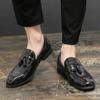 Fashion Summer Style Soft Moccasins Men Loafers High Quality Brand Fashion Leather Shoes For Men Flat Shoes Casual Gommino Driving Shoes