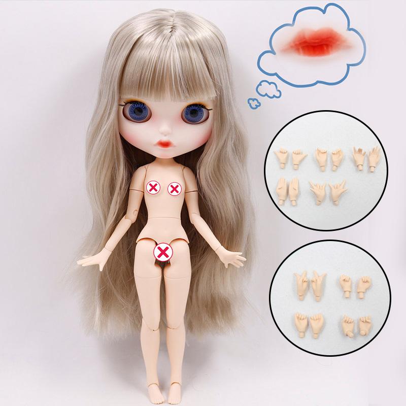Кукла ICY DBS Blyth Нет. 4 изогнутые губы, матовое лицо на заказ с бровями, тело 1/6 bjd, аниме
