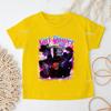 Summer KPop Devil Hunter Print Fashion Casual Children T-shirt Tee Top Movie O-neck Cartoon Saja Boys Girl Casual Kid Clothing
