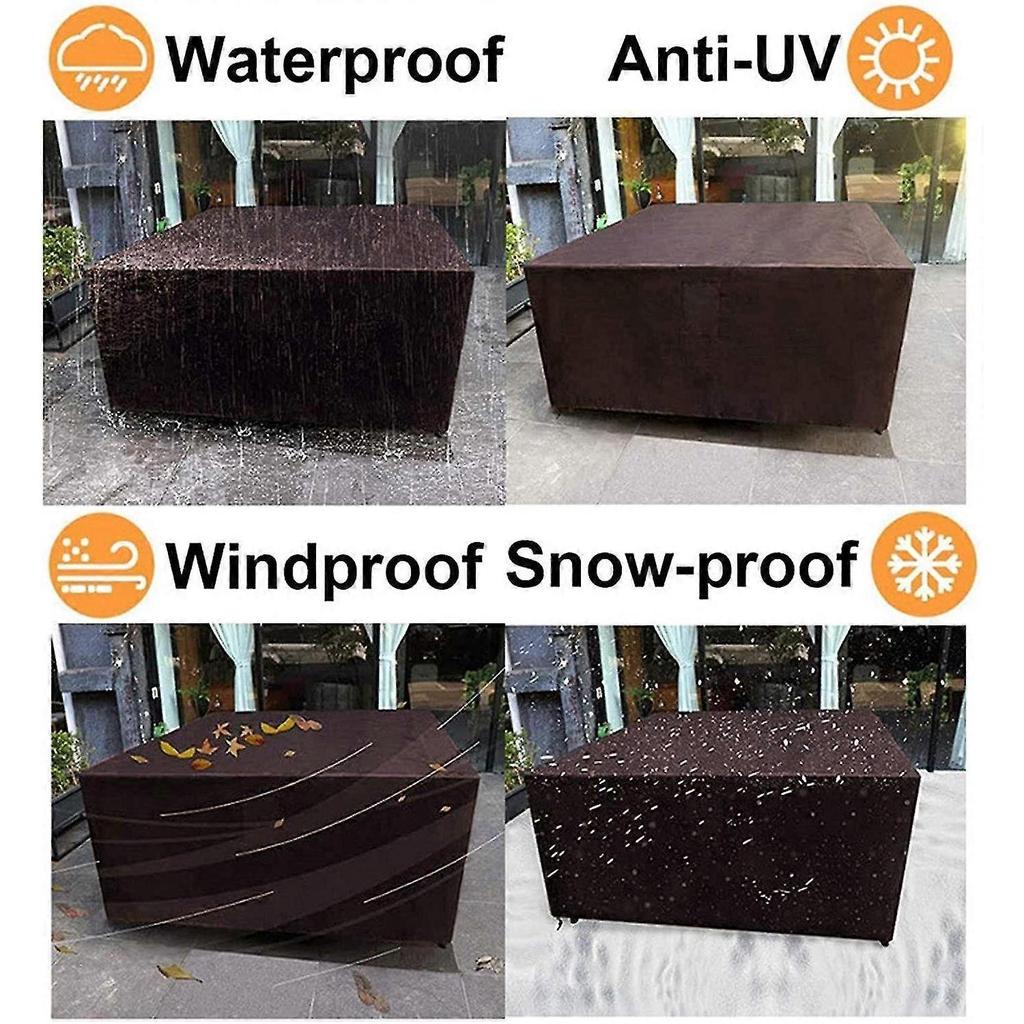 90 * 90 * 90cm Furniture Cover, Outdoor Furniture Cover In 420t Oxford Fabric, Outdoor Table Cover