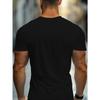 Fashion Trendy Casual Short Sleeve Tee Solid Color Crew Neck Streetwear T-Shirt Loose Fit Comfortable Top
