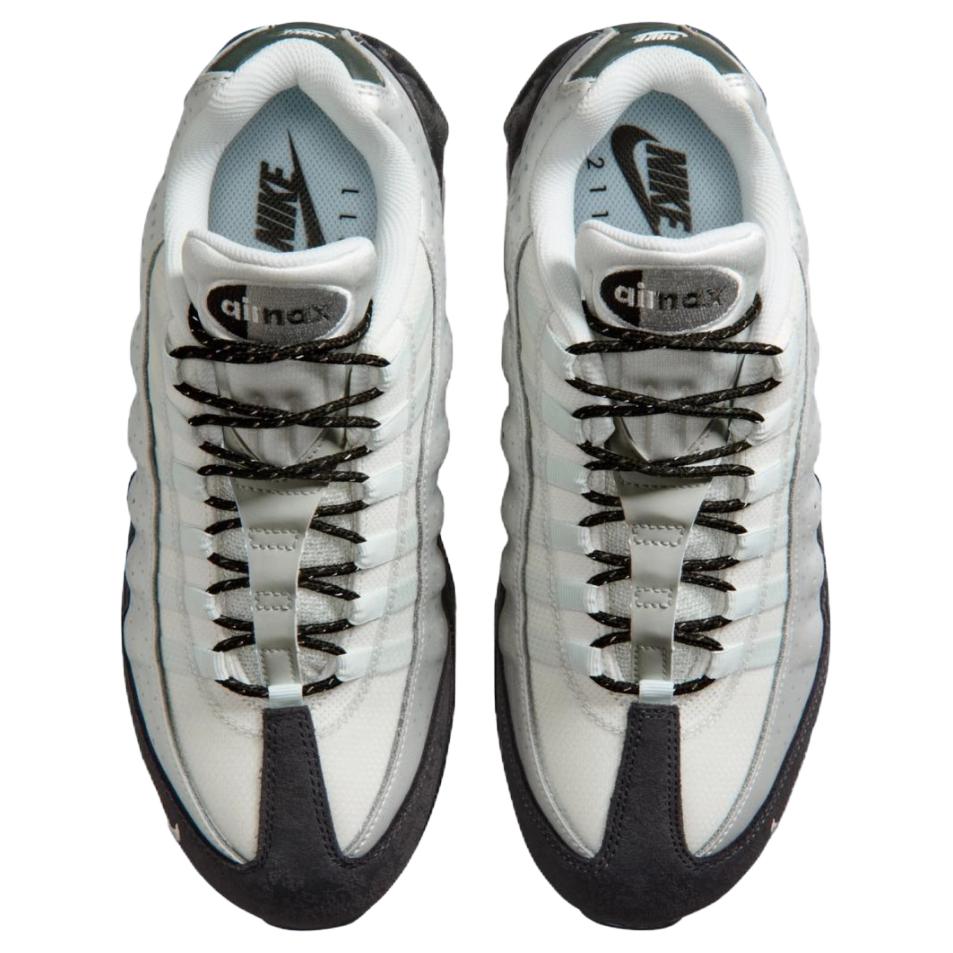 Nike Кроссовки Air Max 95 OG 211 Унисекс Черный Photon-Dust Металлический Серебристый Темно-Дымчато-Серый Прохладный Серый Белый Спортивный Красный IQ3363-025