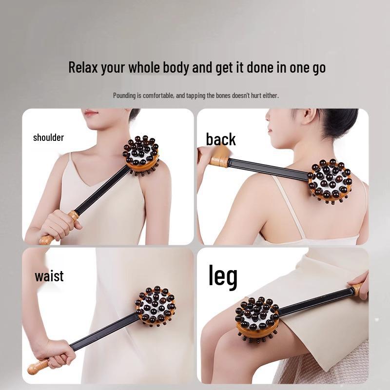 Массажный молоток с воздушной подушкой для меридианов для шеи, плеч, спины и ног - Инструмент для постукивания для фитнеса и расслабления