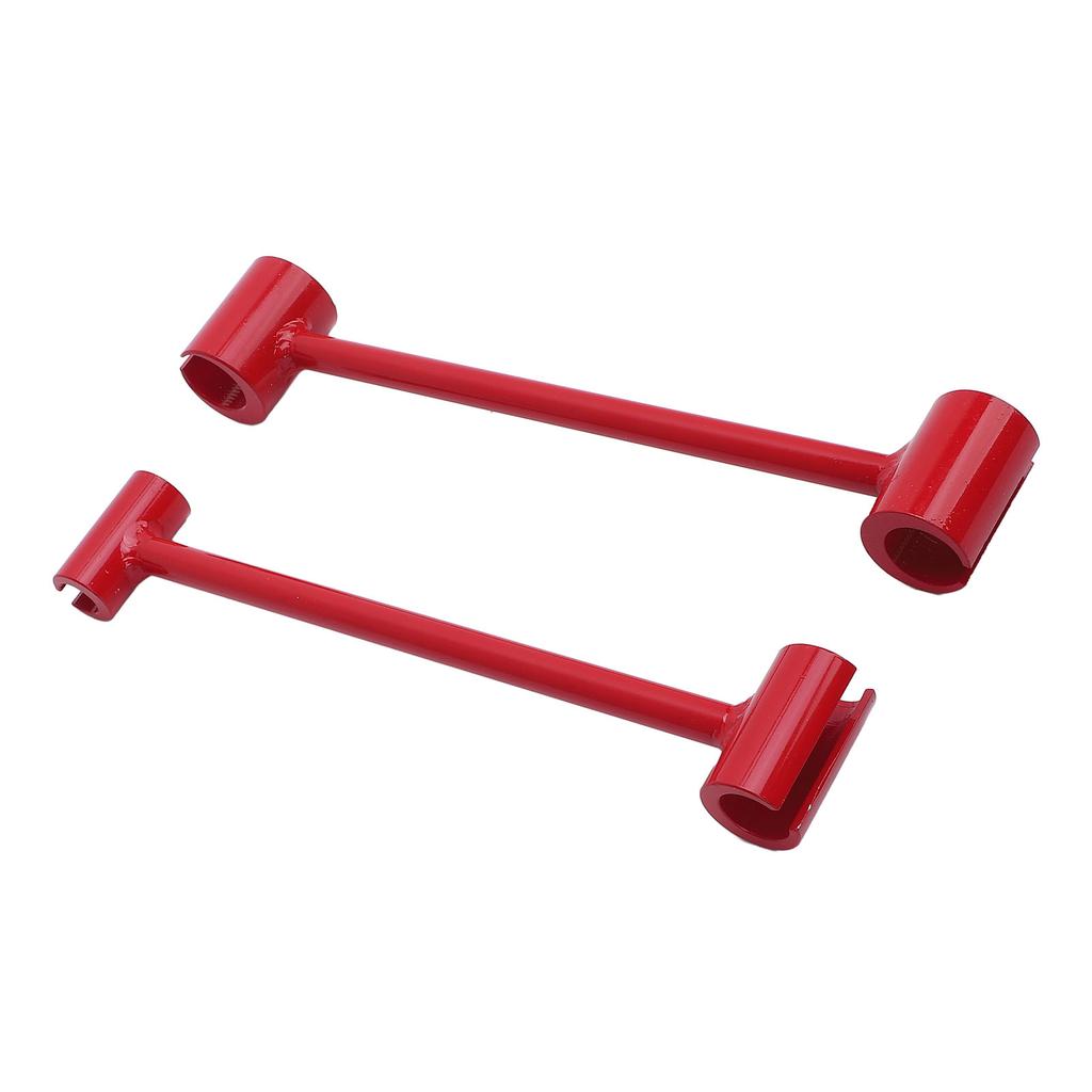 2Pcs Door Hinge Gap Adjusting Wrench Stainless Steel Portable Double Headed Door Hinge Spanner Repair Tool