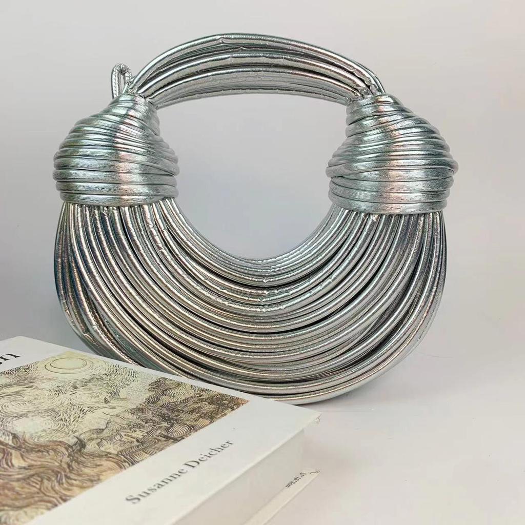 Сумка-переноска из ниши европейского и американского дизайна с текстурой - уникальная женская сумка