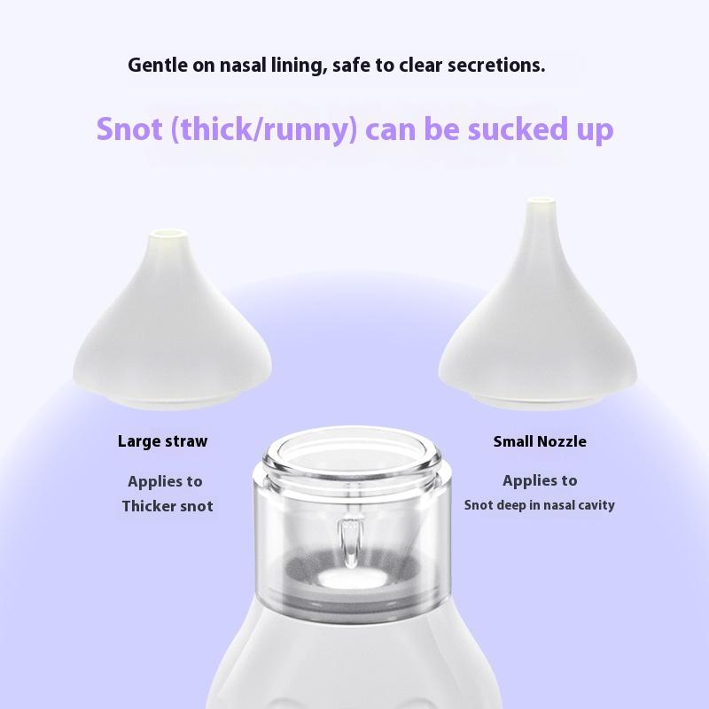 Electric Nasal Suction Device for Infants, Pregnant Women, Household Newborns, Babies, Children, Snot and Booger, Children's Nasal Device