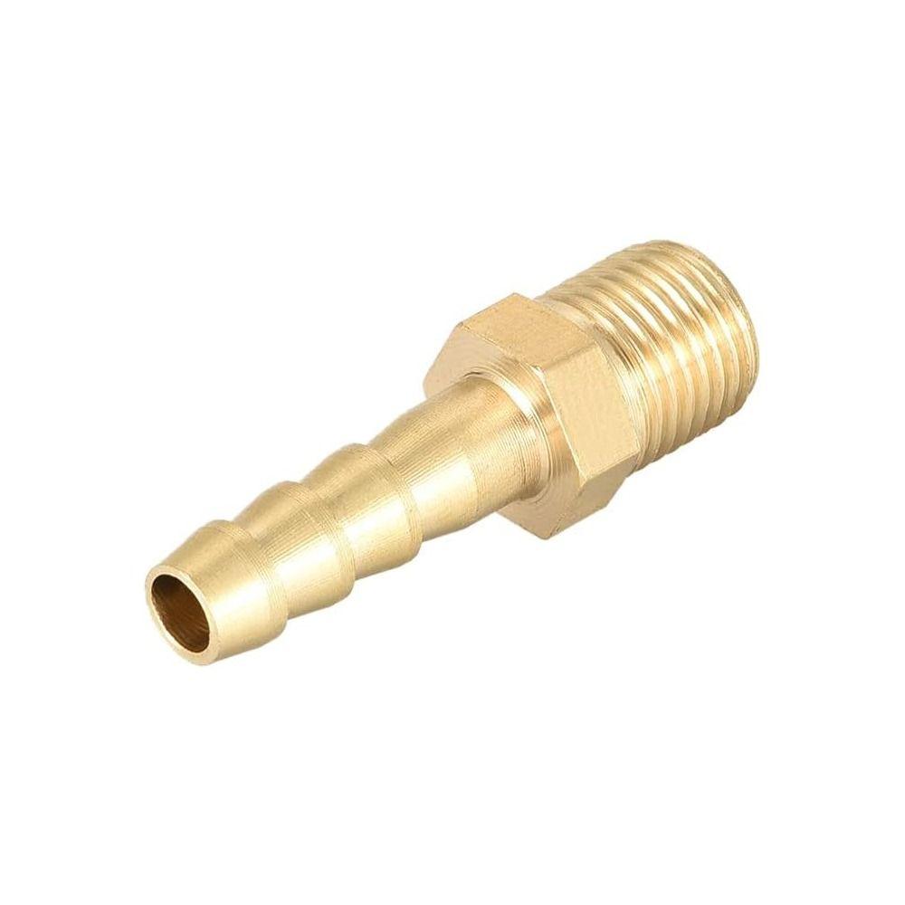 2 шт. латунных штуцеров для шланга с метрической резьбой, штуцер для воздуха, воды, топлива, масла и инертных газов