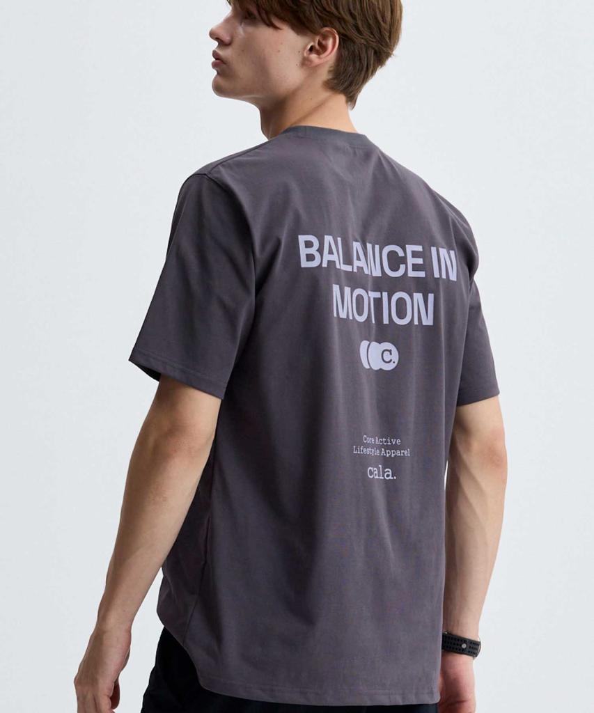 Kalla Balance In Motion Balance Fit Футболка с коротким рукавом_Угольный