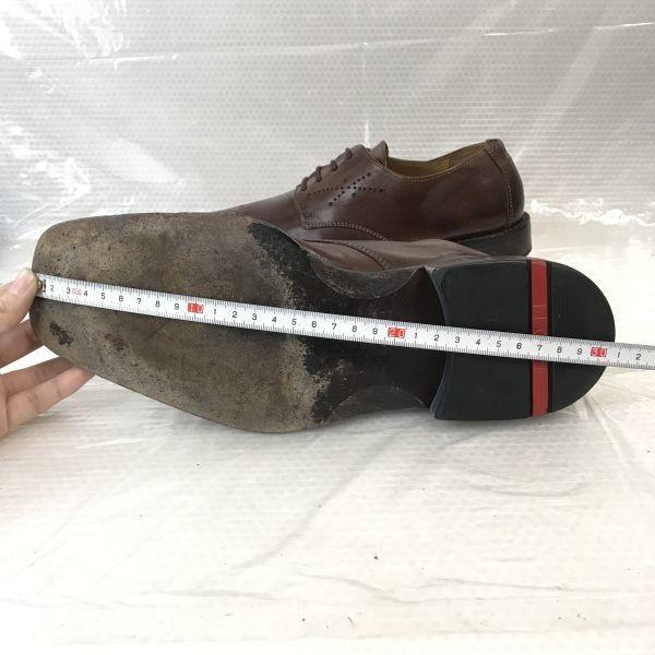 Vintage Lloyd Germany Leather Square Toe Brown 25.5(USED)