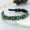 Retro Women Baroque Hairbands European and American Rhinestone Full Diamond Headband Palace Style Hair Ties Hair Accessory