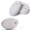 Natural Pumice Stone for Feet, Exfoliating Heels, Foot Care Tool, Hanging Natural Pumice Stone with Strap, Set of 3, Foot Massage, Exfoliating, Foot P