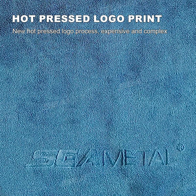 SEAMETAL Большое абсорбирующее полотенце для мытья автомобиля из кораллового вельвета - Двустороннее, быстросохнущее и идеально подходит для воскования 30*30СМ