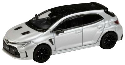 Масштаб HJ64 Toyota GR Corolla RZ Платиновый белый перламутр Готовое изделие 1/64
