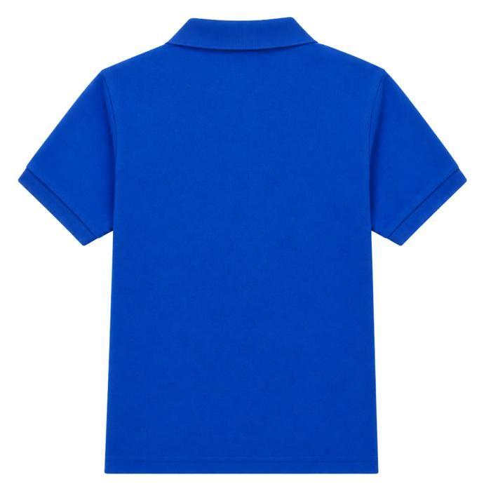Polo Garçon Uni Bleu Royal – 100% Coton – 3 à 14 Ans - Bleu royal