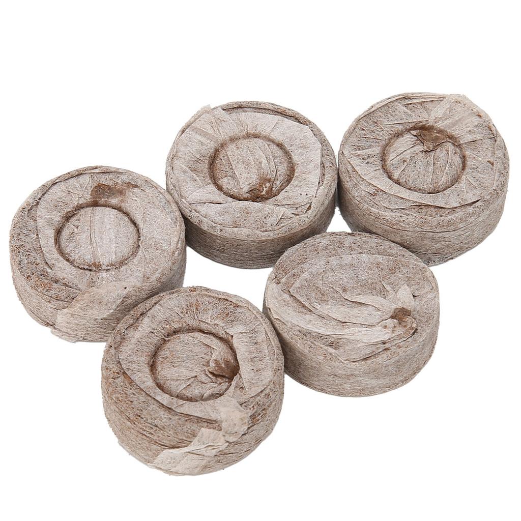 20Pcs 30mm Nursery Soil Seedling Soil Block Garden Flowers Vegetables Planting Accessory