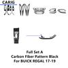 For BUICK REGAL 17-22 Interior Carbon Fiber Pattern Sticker Protective Film Modification Accessories