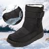 Non Slip Waterproof Snow Boots for Women 2022 Thick Plush Winter Ankle Boots Woman Platform Keep Warm Cotton Padded Shoes