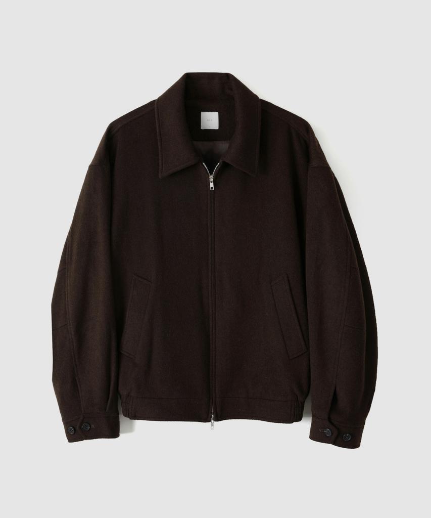 Asp Cashmere Wool Blouson - Brown