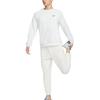 Nike Свитшот мужской пуловер с логотипом Dri-Fit, с круглым вырезом, белый HV8215121