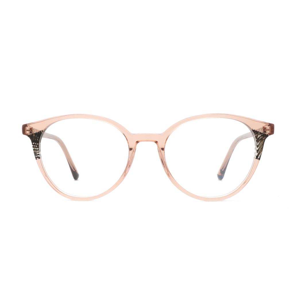 ZENOTTIC Fashion Unisex Round Non Prescription Optical Glasses Frame Clear Lens Comfortable Daily Casual Eyewear