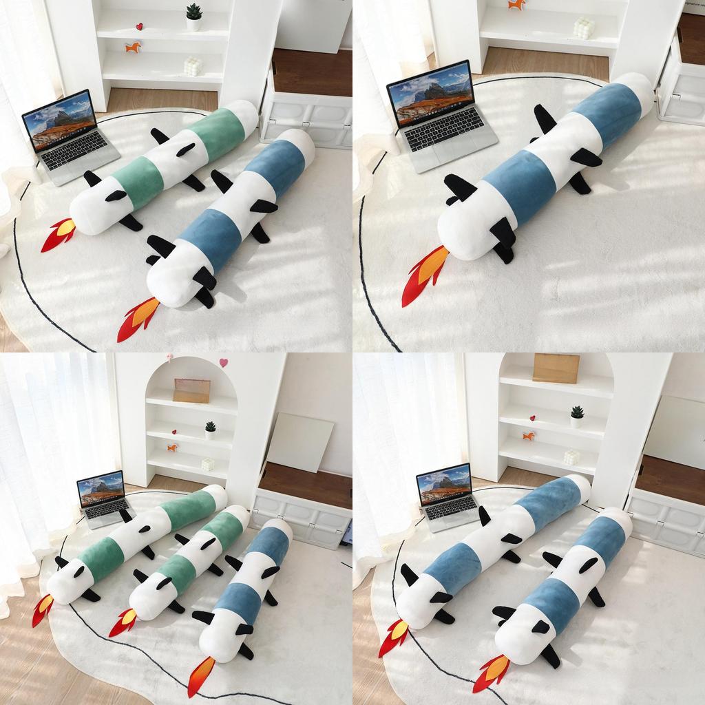 Creative Rocket Missile Plush Doll Children Toy For Bedtime And Playtime