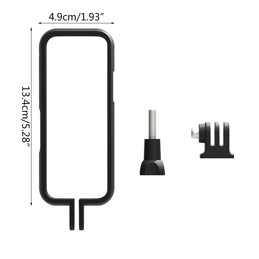 Для аксессуаров 360 One X3 Защитная рамка-бампер Адаптер-крепление для экшн-камеры 360 One X3 Защитные крепления