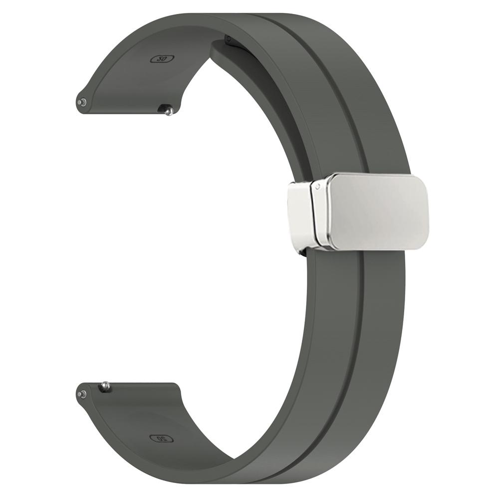 20 мм 22 мм ремешки для часов для Amazfit GTS 4/3/2/2e/GTS2 Mini/GTR 4/Pro/helio Магнитная петля силиконовый браслет Amazfit bip 3 5 6 ремешок