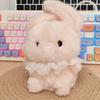 Cute Bunny Cat Panda Sheep Animal Short Plush Keychain Toy Material Decor Home