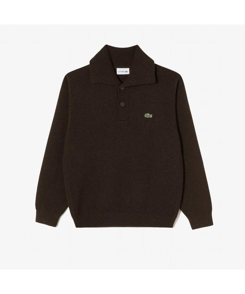 LACOSTE Men'S Half Button Pullover Ah332E-55N Skb