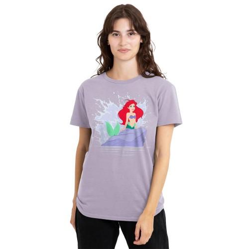 The Little Mermaid Womens/Ladies Ariel Splash T-Shirt
