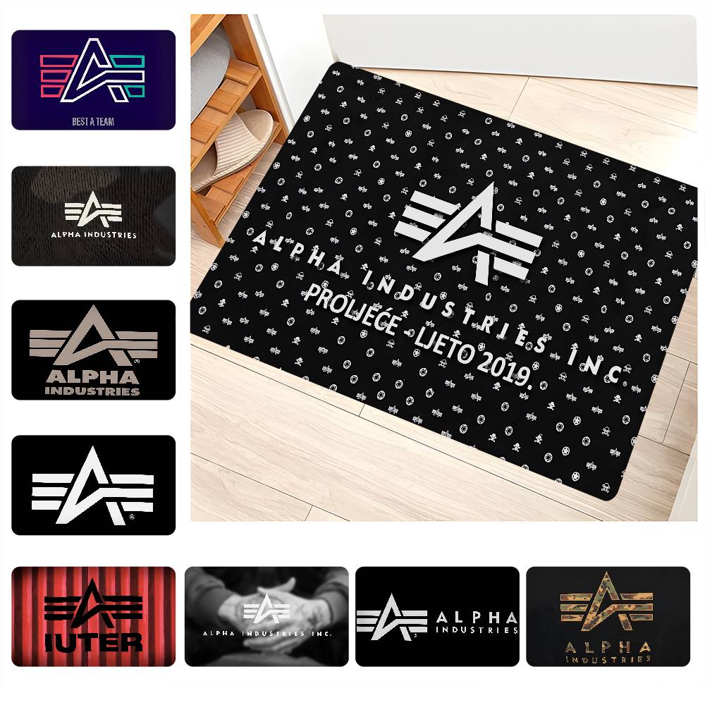 Alpha La Industries Коврик для ванной Комната детей Декор спальни Балкон Противоскользящий коврик для двери Гостиная Добро пожаловать ковер