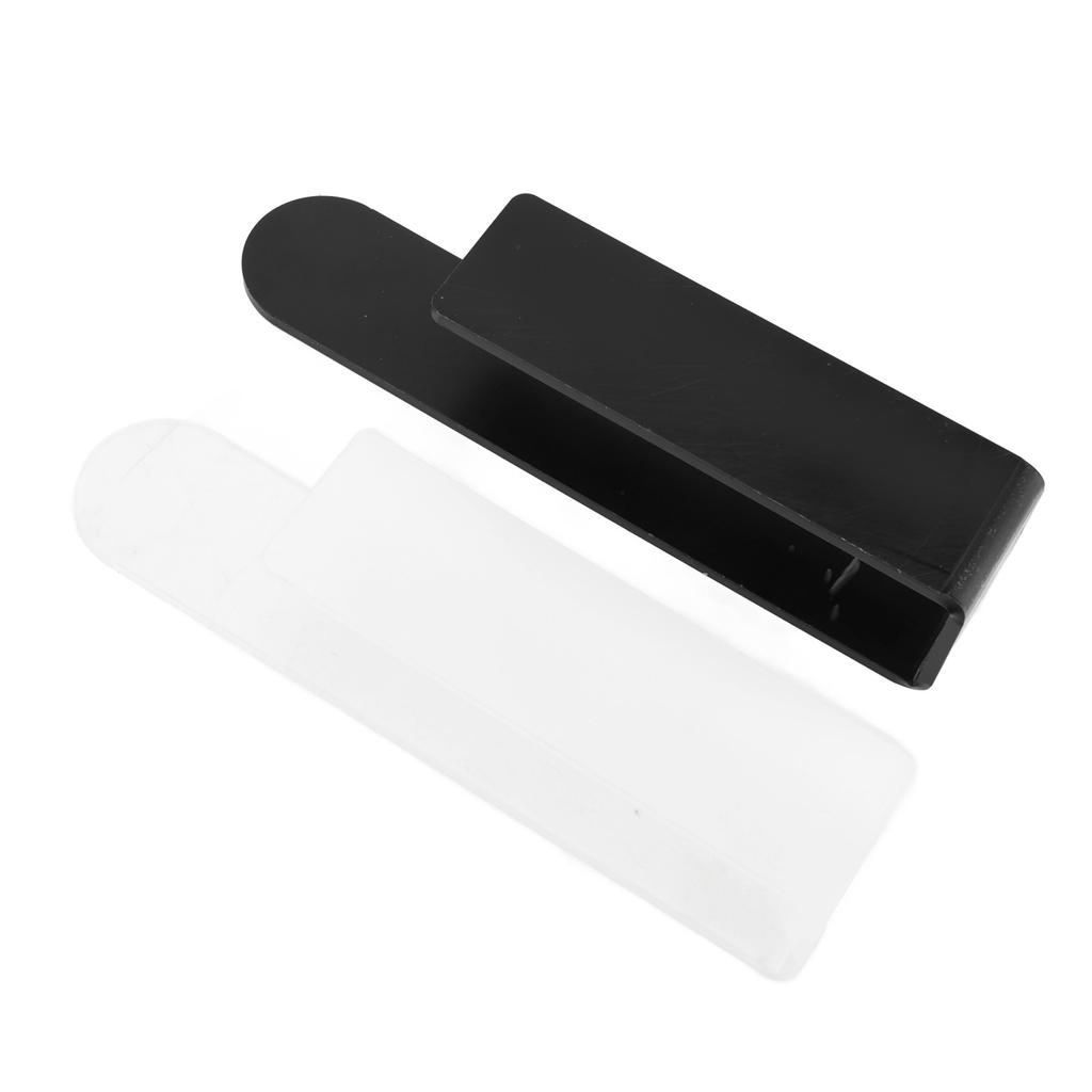 2PCS U Shape Towel Rack Plastic Wall Mounted Hand Towel Holder Bar with Adhesive for Bathroom