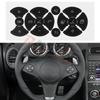 Car Center Console Button Repair Stickers Set for Mercedes Benz C-Class SLK CLS SL GLK A B E-Class W204 C204 W218 W212 W176 W246